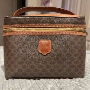 Vintage Celine Macadam Vanity Handbag